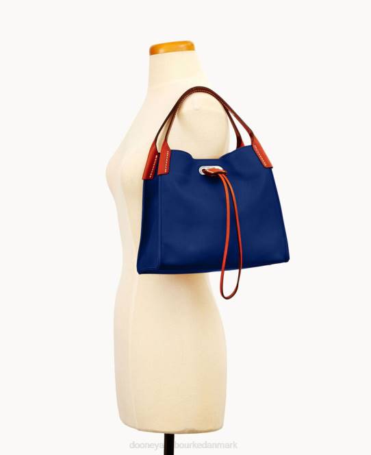 Dooney & Bourke oncour victoria mini fuld op JV0J3507 poser blå