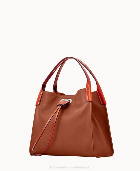 Dooney & Bourke oncour victoria mini fuld op JV0J3508 poser kastanje