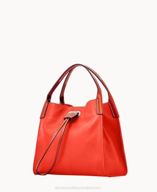 Dooney & Bourke oncour victoria mini fuld op JV0J3509 poser persimmon