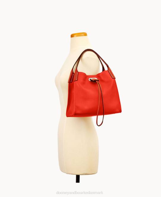 Dooney & Bourke oncour victoria mini fuld op JV0J3509 poser persimmon