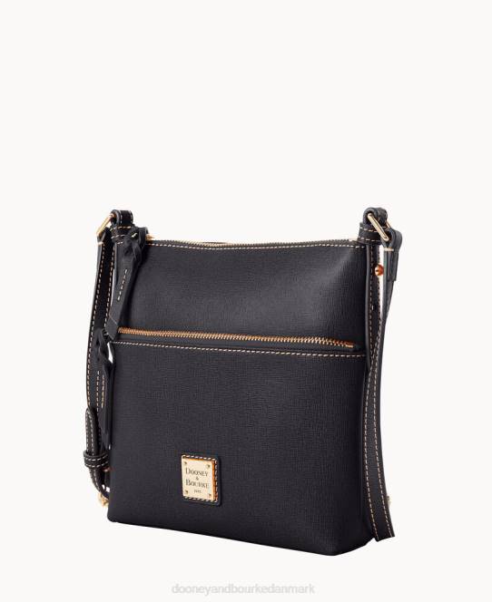 Dooney & Bourke saffiano brevbærer JV0J2323 poser sort