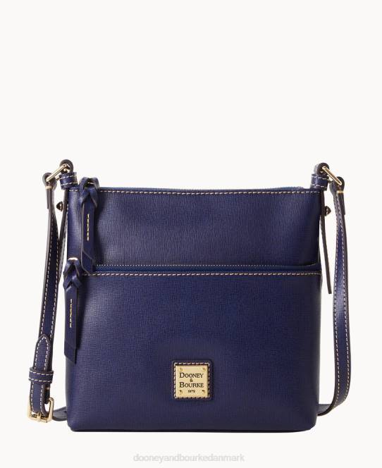 Dooney & Bourke saffiano brevbærer JV0J2325 poser marine
