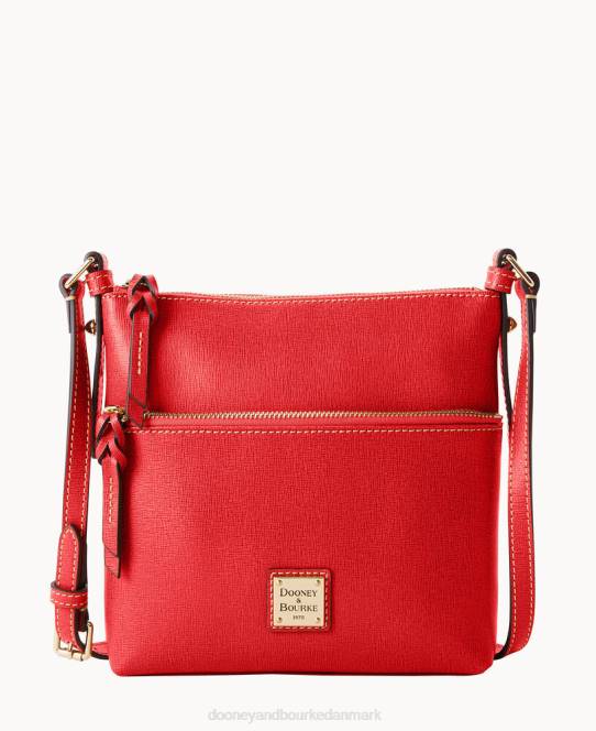 Dooney & Bourke saffiano brevbærer JV0J2328 poser tomat