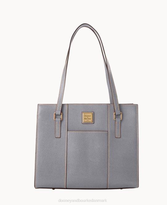 Dooney & Bourke saffiano charlotte JV0J3112 poser røg grå