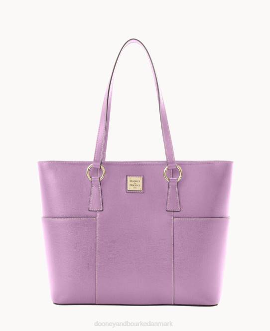 Dooney & Bourke saffiano lille helena JV0J1150 poser lys lilla