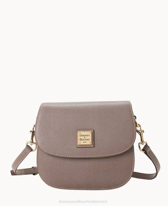 Dooney & Bourke saffiano sadeltaske JV0J1639 poser taupe