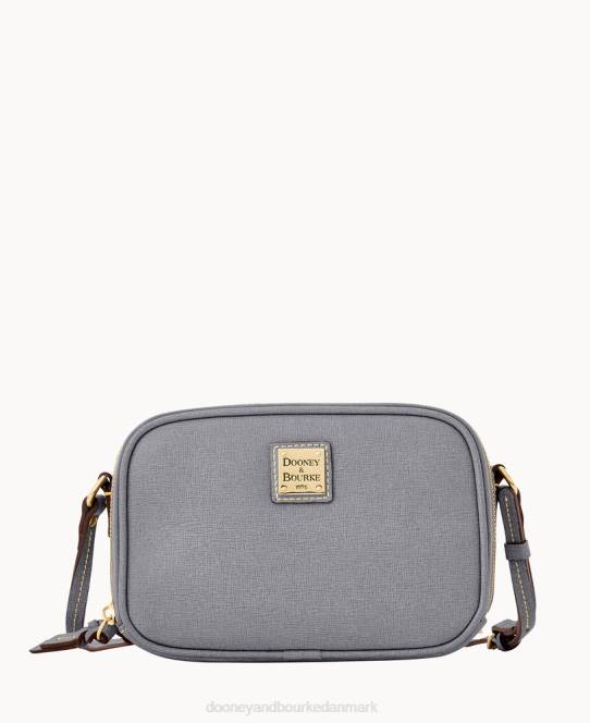 Dooney & Bourke saffiano savmaskine JV0J1647 poser røg grå