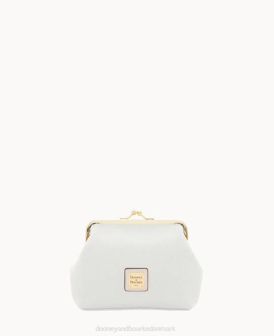 Dooney & Bourke saffiano stor indrammet pung JV0J4507 poser off white