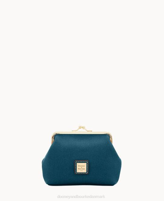 Dooney & Bourke saffiano stor indrammet pung JV0J4508 poser dyb krikand