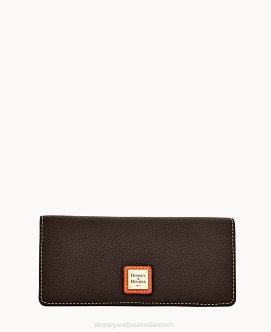 Dooney & Bourke Slank pung med småsten JV0J4648 poser sort