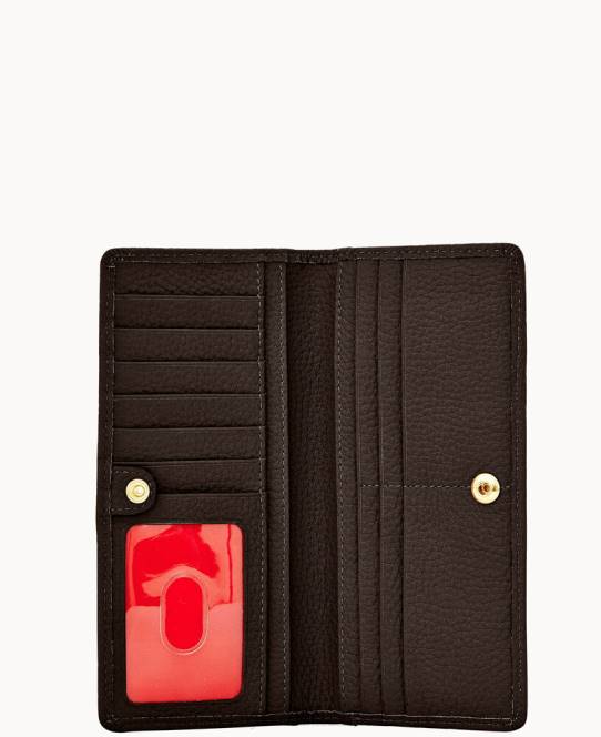 Dooney & Bourke Slank pung med småsten JV0J4648 poser sort