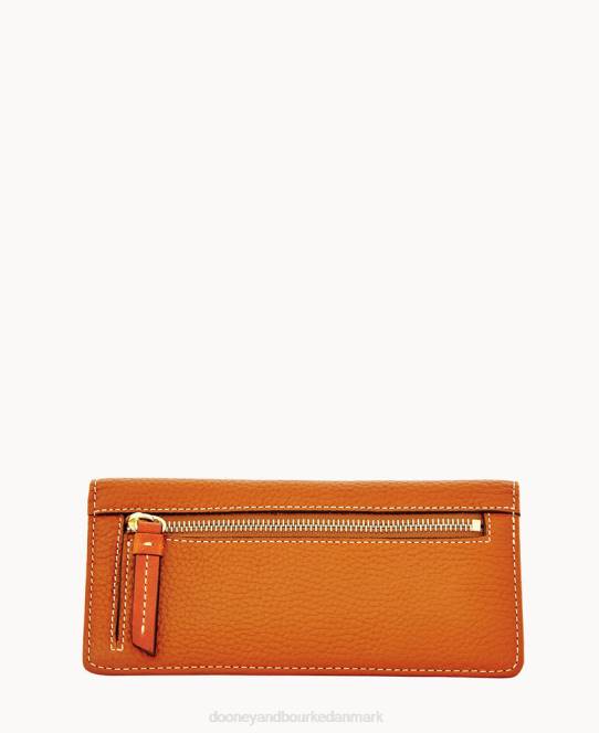 Dooney & Bourke Slank pung med småsten JV0J4649 poser karamel