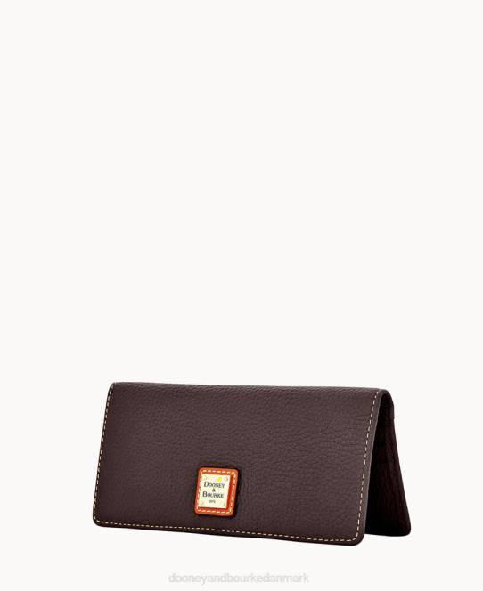 Dooney & Bourke Slank pung med småsten JV0J4652 poser brun tmoro