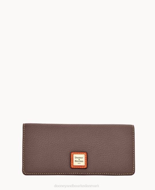 Dooney & Bourke Slank pung med småsten JV0J4653 poser taupe