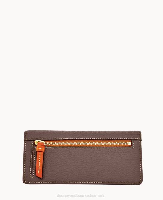 Dooney & Bourke Slank pung med småsten JV0J4653 poser taupe