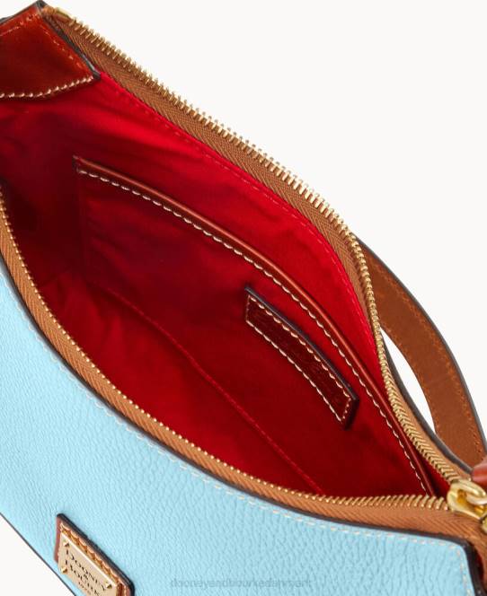 Dooney & Bourke baguette af småsten JV0J3090 poser caribisk blå