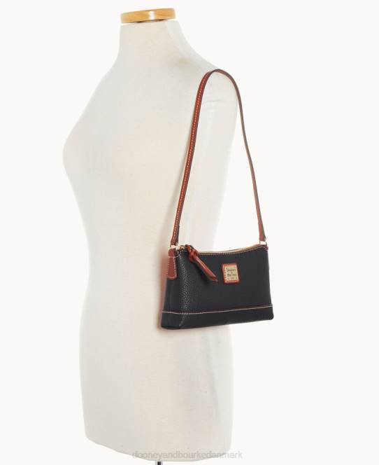 Dooney & Bourke izzy pose med småsten JV0J2507 poser sort