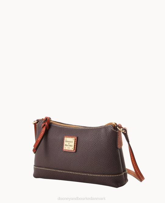 Dooney & Bourke izzy pose med småsten JV0J2508 poser brun tmoro