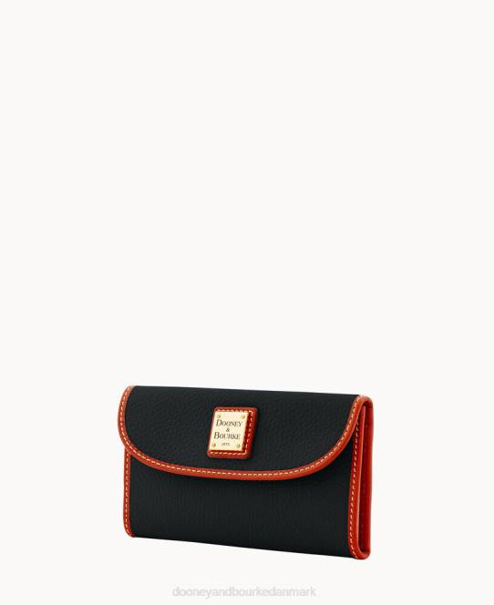 Dooney & Bourke pebble grain kontinental kobling JV0J4225 poser sort