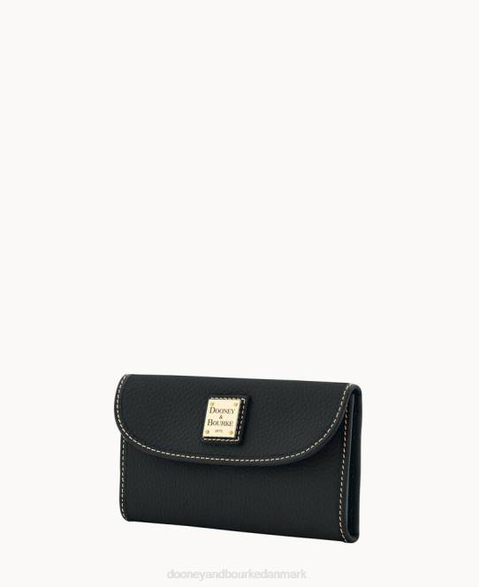 Dooney & Bourke pebble grain kontinental kobling JV0J4228 poser sort