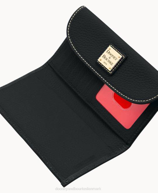 Dooney & Bourke pebble grain kontinental kobling JV0J4228 poser sort