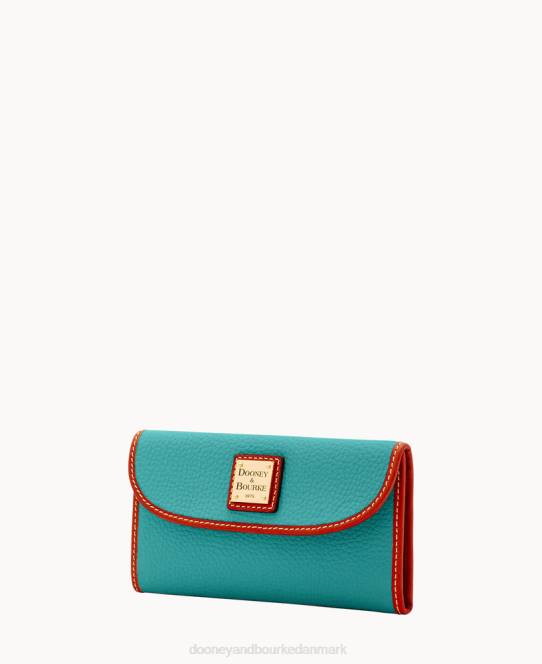 Dooney & Bourke pebble grain kontinental kobling JV0J4236 poser grøn mynte