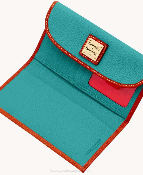 Dooney & Bourke pebble grain kontinental kobling JV0J4236 poser grøn mynte