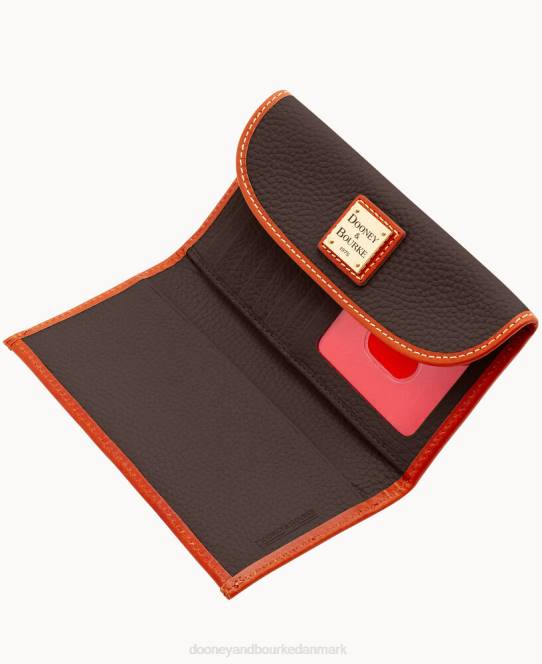 Dooney & Bourke pebble grain kontinental kobling JV0J4237 poser brun tmoro