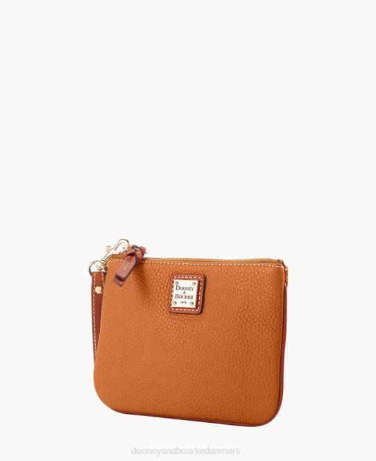 Dooney & Bourke pebble grain stadion armbånd JV0J4823 poser fransk karamel