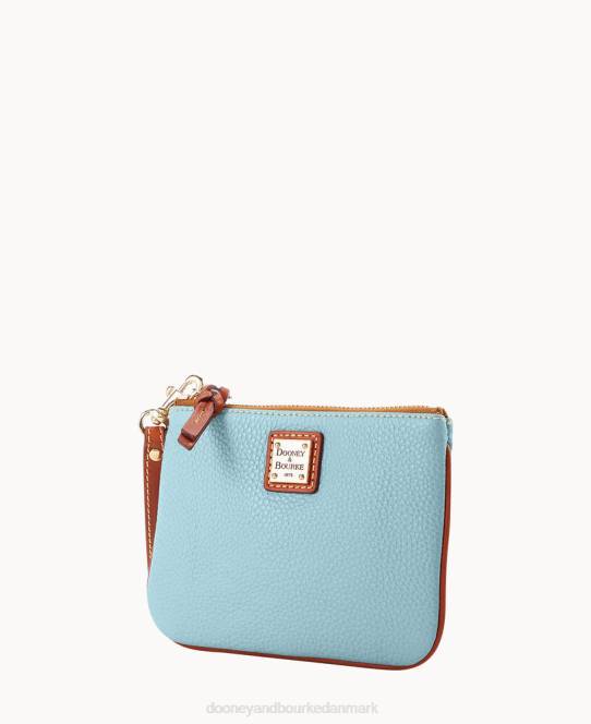 Dooney & Bourke pebble grain stadion armbånd JV0J4825 poser svag blå