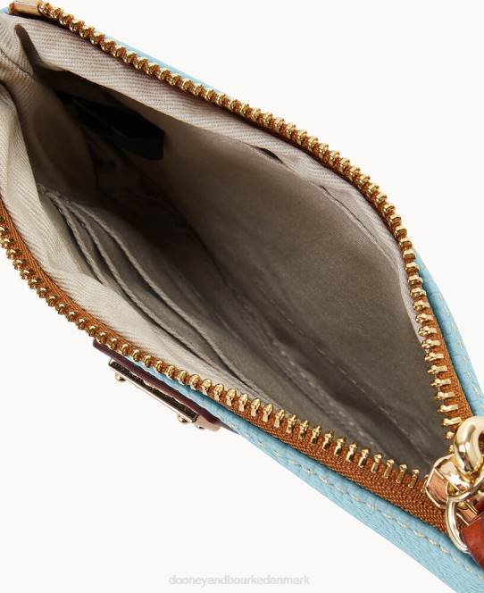 Dooney & Bourke pebble grain stadion armbånd JV0J4825 poser svag blå