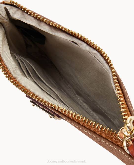 Dooney & Bourke pebble grain stadion armbånd JV0J4826 poser sand