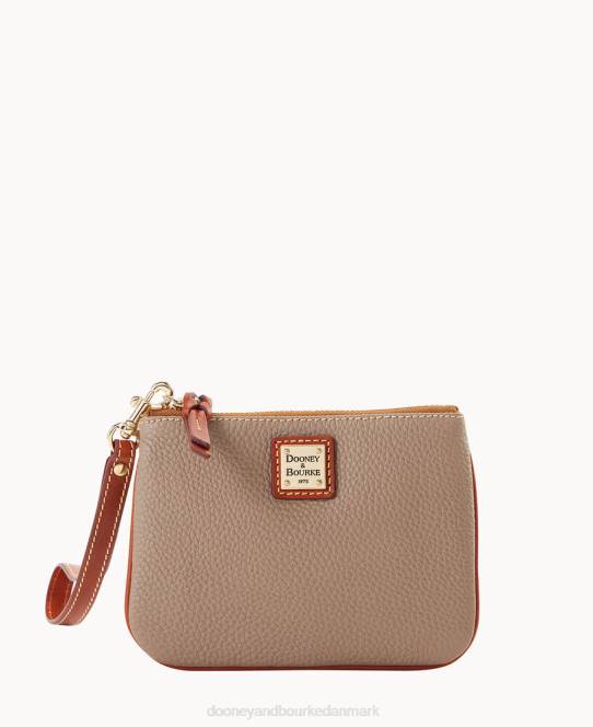 Dooney & Bourke pebble grain stadion armbånd JV0J4827 poser taupe