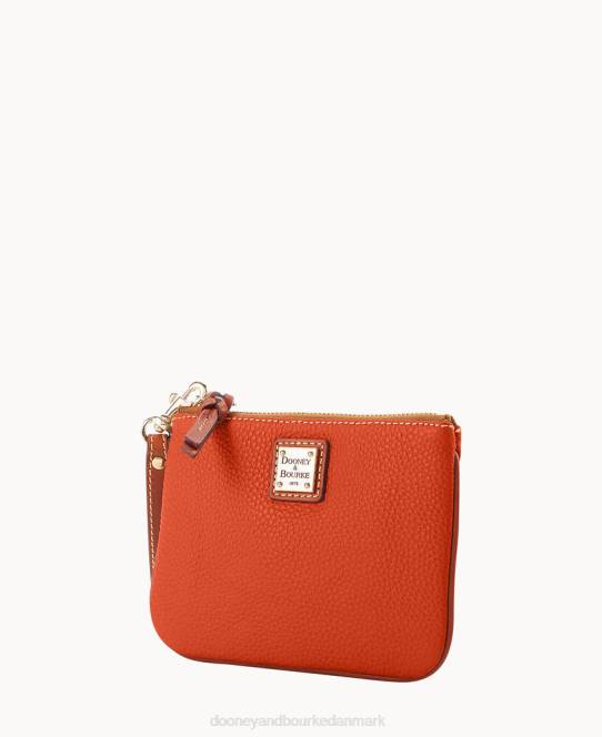 Dooney & Bourke pebble grain stadion armbånd JV0J4829 poser terracotta