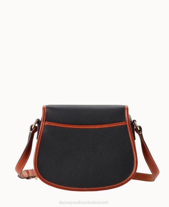 Dooney & Bourke sadeltaske med småsten JV0J2635 poser sort