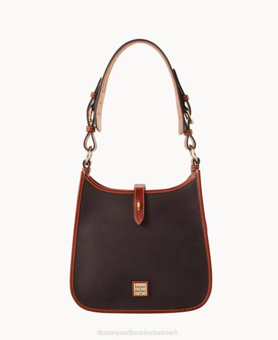 Dooney & Bourke småsten korn budbringer JV0J3843 poser brun tmoro