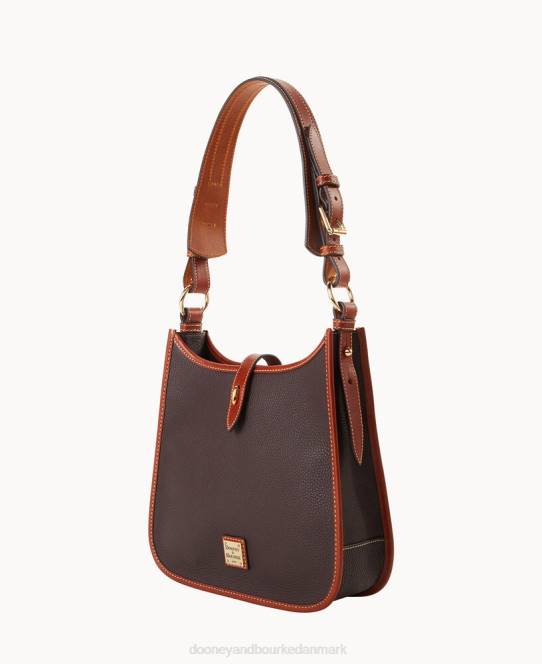 Dooney & Bourke småsten korn budbringer JV0J3843 poser brun tmoro