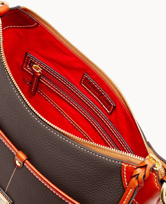 Dooney & Bourke småsten korn kimberly JV0J1616 poser brun tmoro