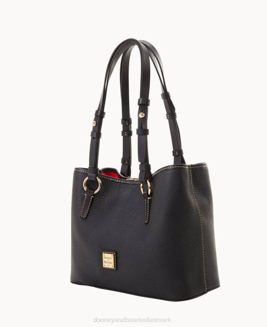Dooney & Bourke småsten korn lille briana med pose JV0J574 poser sort