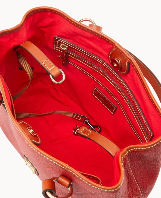 Dooney & Bourke småsten korn lille briana med pose JV0J579 poser rød