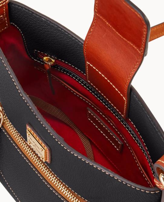 Dooney & Bourke småsten korn lille ridley JV0J2316 poser sort