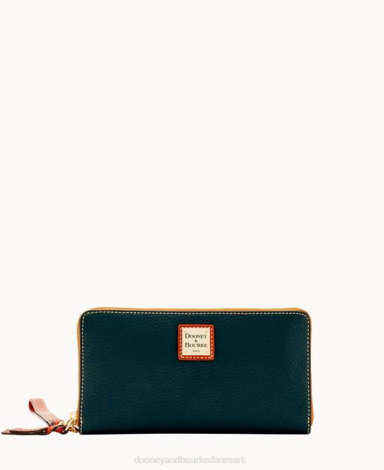 Dooney & Bourke småsten med stor lynlås rundt om armbånd JV0J4536 poser sort