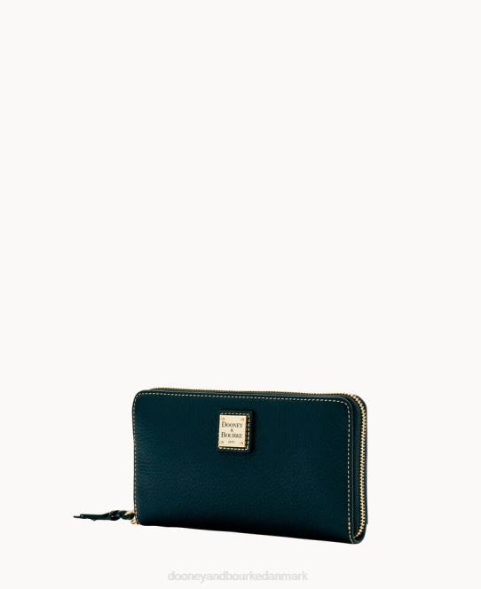 Dooney & Bourke småsten med stor lynlås rundt om armbånd JV0J4537 poser sort