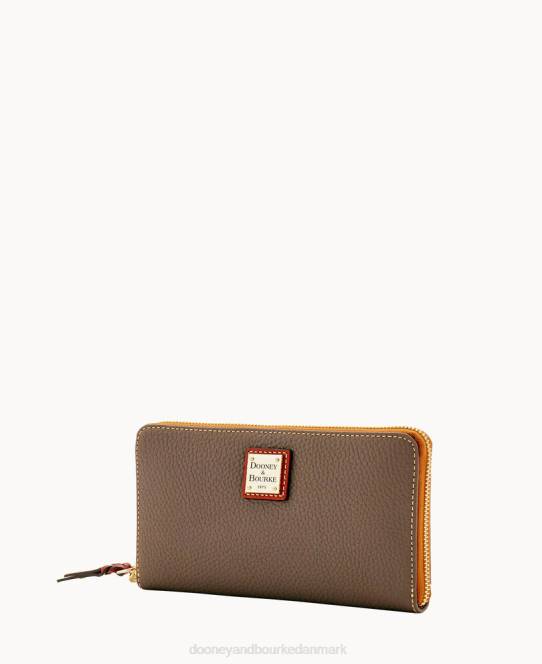 Dooney & Bourke småsten med stor lynlås rundt om armbånd JV0J4539 poser elefant