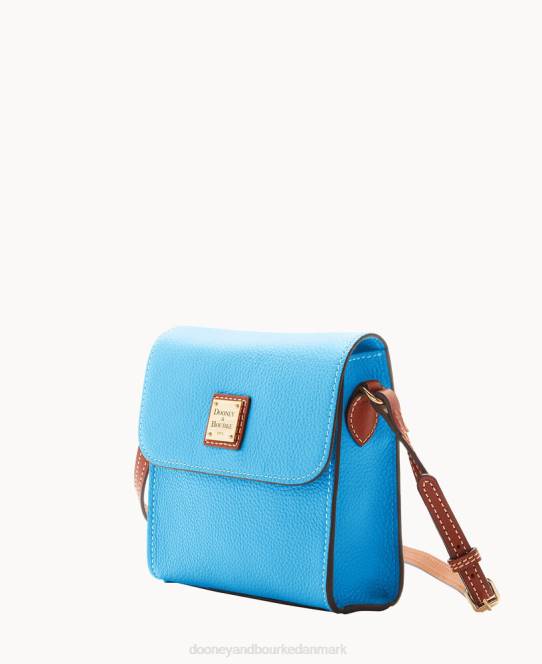 Dooney & Bourke småstens korn brevbærer JV0J2447 poser Himmelblå