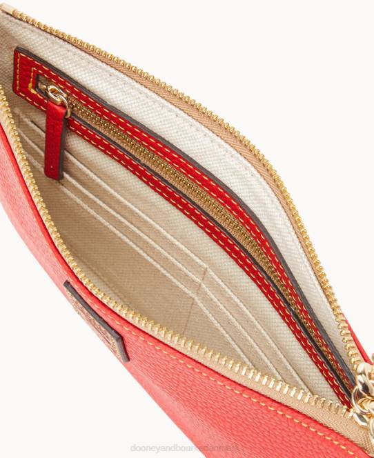 Dooney & Bourke småstenskorn stort armbånd JV0J4515 poser rød