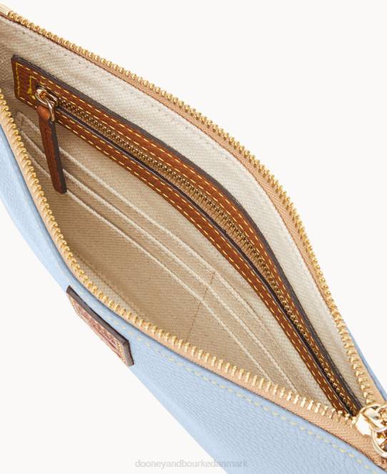 Dooney & Bourke småstenskorn stort armbånd JV0J4518 poser gletsjerblå