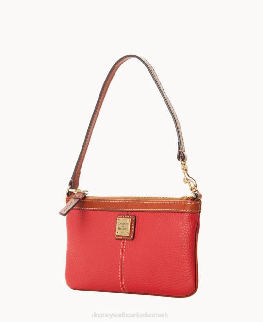 Dooney & Bourke store slanke armbånd med småsten JV0J4692 poser rød