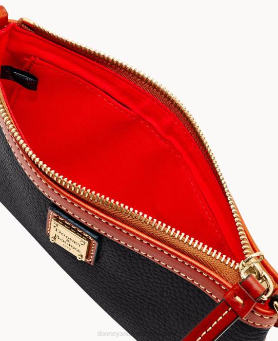 Dooney & Bourke store slanke armbånd med småsten JV0J4725 poser sort