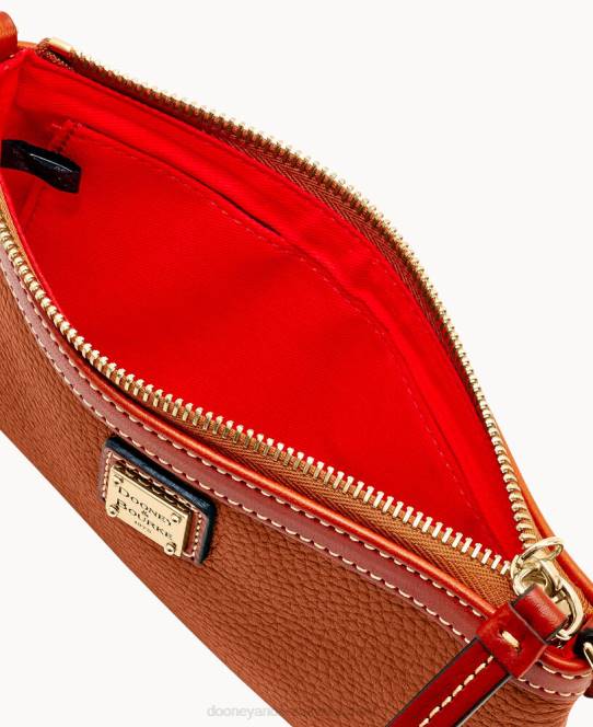 Dooney & Bourke store slanke armbånd med småsten JV0J4726 poser karamel